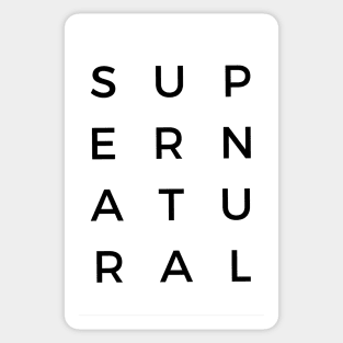 SUPERNATURAL Sticker